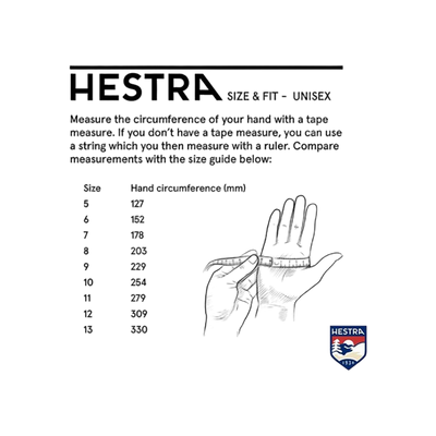 Hestra Army Leather Heli Ski - 3 finger