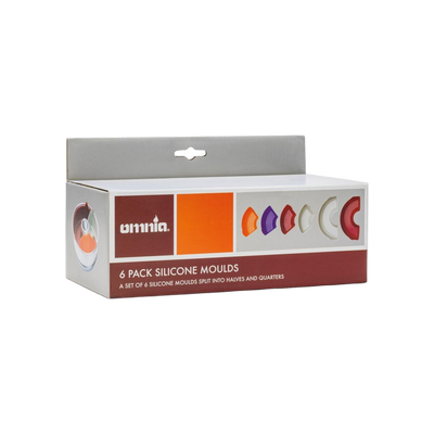 Omnia Silicone Moulds 6 pack