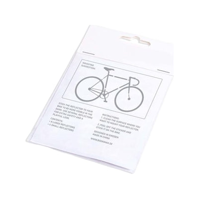 Bookman Sticky Reflectors Red