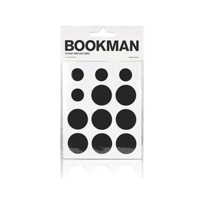 Bookman Sticky Reflectors Black