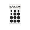 Bookman Sticky Reflectors Black