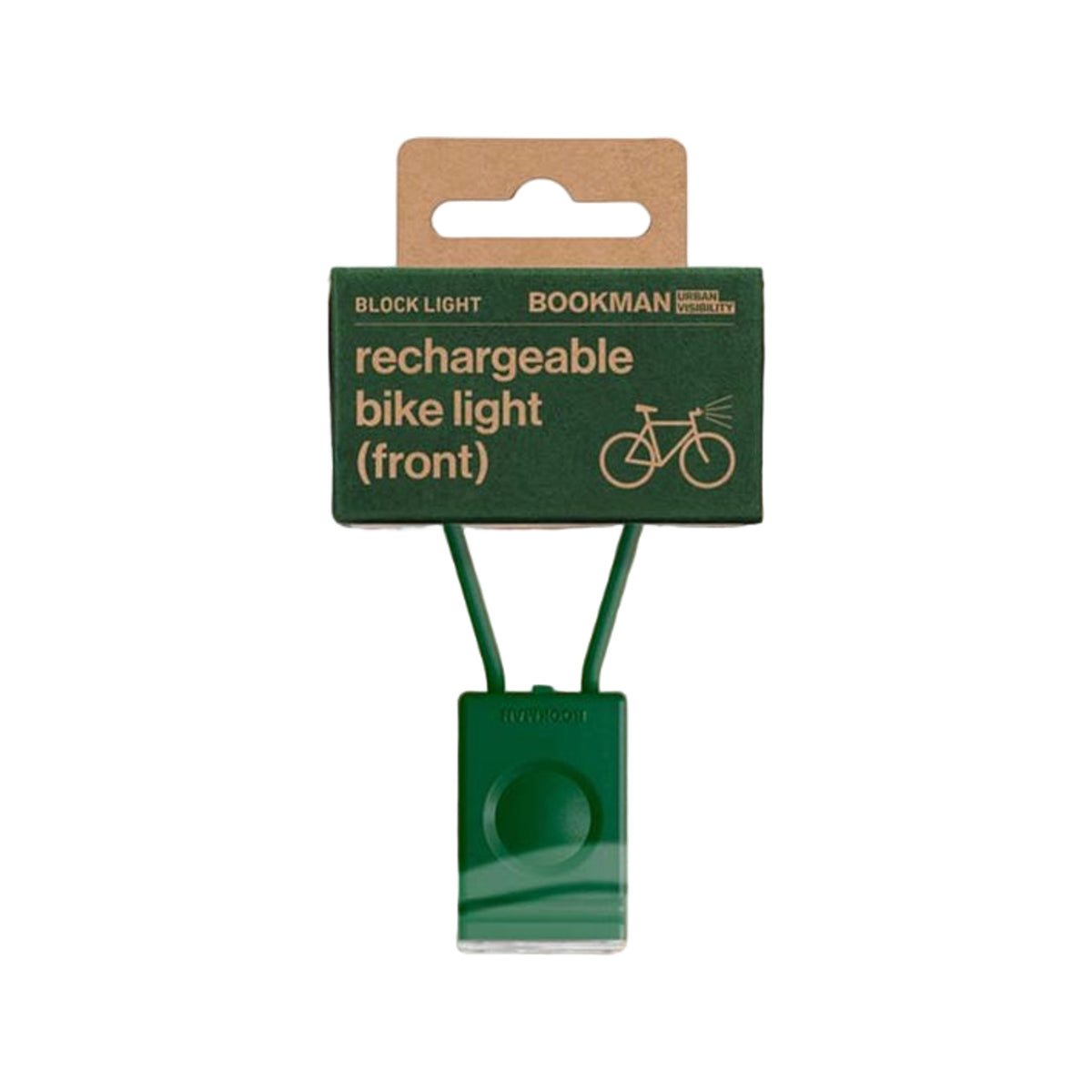 Bookman Block Light Front Green