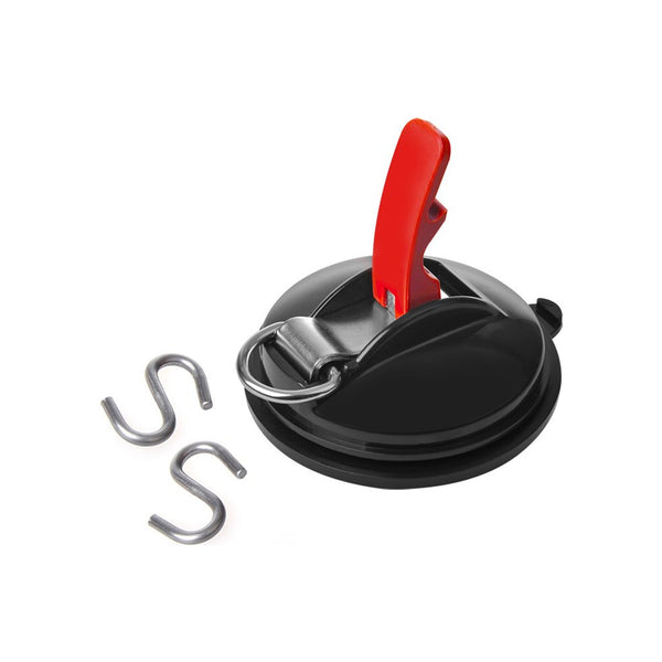 Zuignapbevestiging met ring + 2 S-haken