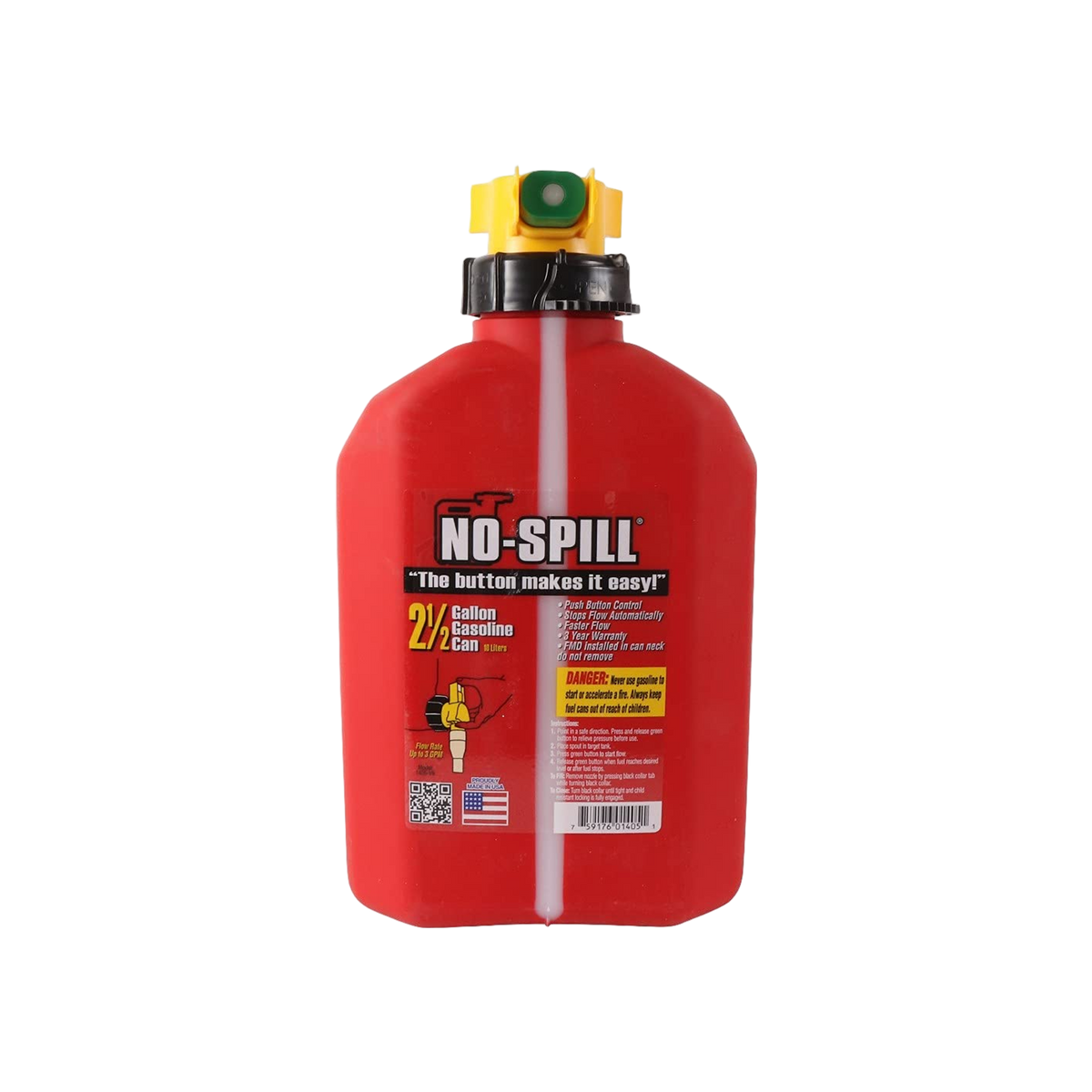 No spill jerrycan benzine en diesel 10L