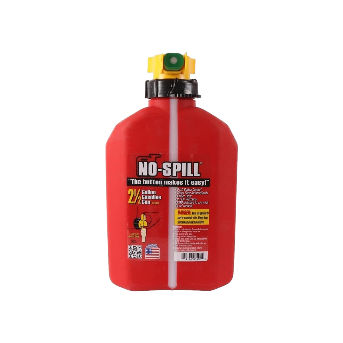 No spill jerrycan benzine en diesel 10L