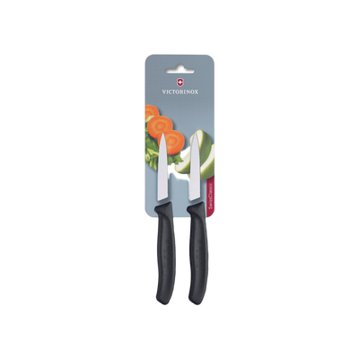 Gemüse-/Schälmesser 2er Set, Victorinox, Swiss Classic, spitz, 8cm