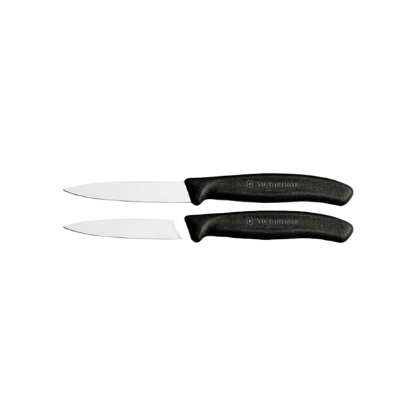 Vegetable/Paring Knife 2-piece Set, Victorinox, Swiss Classic, pointed, 8cm
