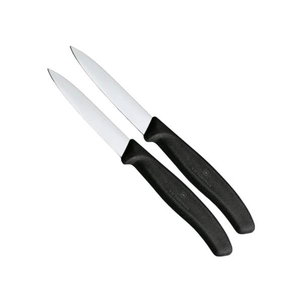 Vegetable/Paring Knife 2-piece Set, Victorinox, Swiss Classic, pointed, 8cm