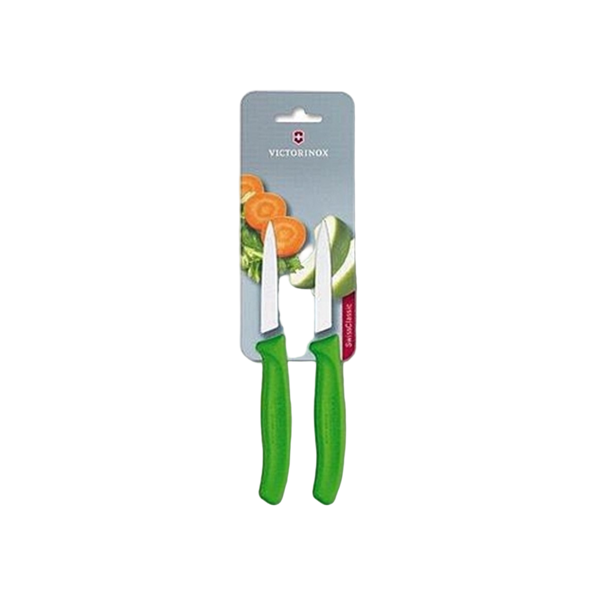 Gemüse-/Schälmesser 2er Set, Victorinox, Swiss Classic, spitz, 8cm
