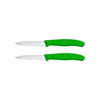 Gemüse-/Schälmesser 2er Set, Victorinox, Swiss Classic, spitz, 8cm
