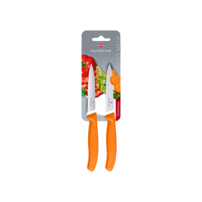 Office-/Gemüsemesser, 2er-Set, Victorinox, Swiss Classic, gemischt, 10cm
