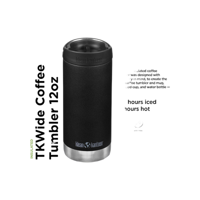 Klean Kanteen TKWide 355lml/12oz met Café Cap
