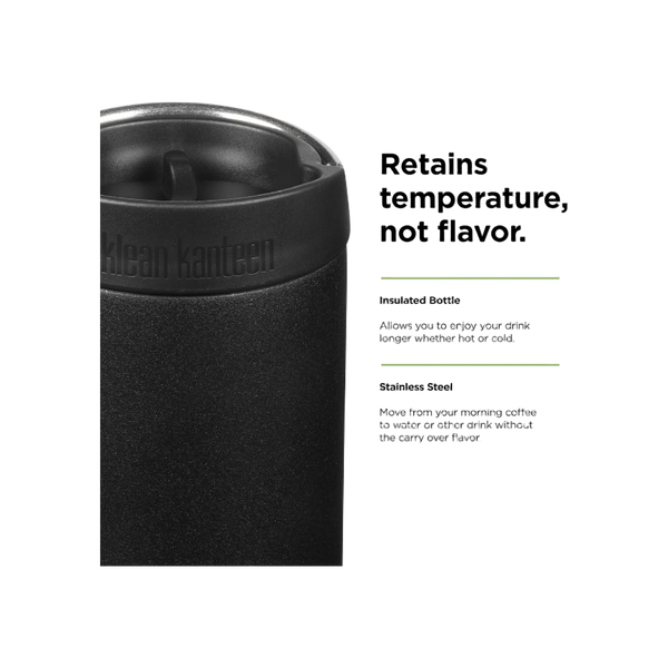 Klean Kanteen TKWide 355lml/12oz met Café Cap