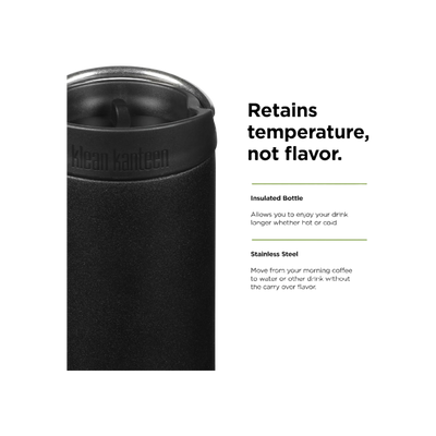 Klean Kanteen TKWide 473ml/16oz met Café Cap