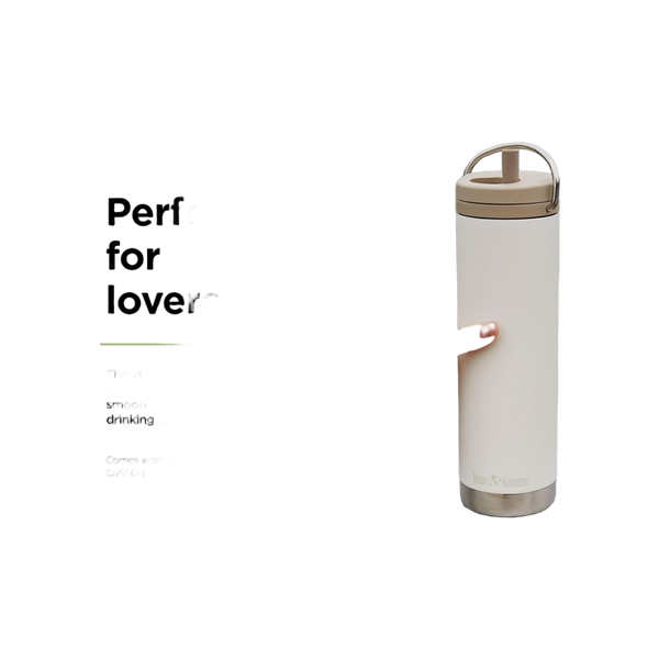Klean Kanteen TKWide 592ml/20oz met Café Cap