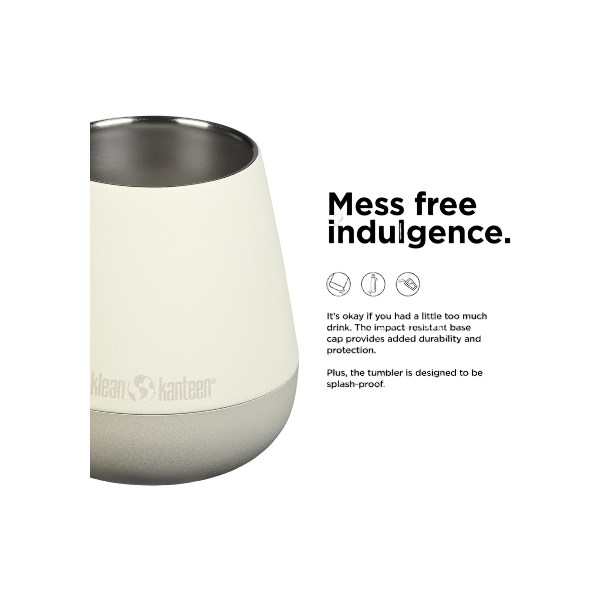 Klean Kanteen Geisoleerde Wijnbeker 296 ml
