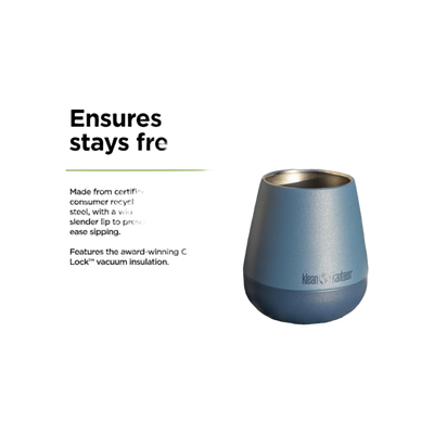 Klean Kanteen Geisoleerde Wijnbeker 296 ml