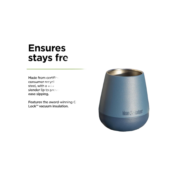 Klean Kanteen Geisoleerde Wijnbeker 296 ml