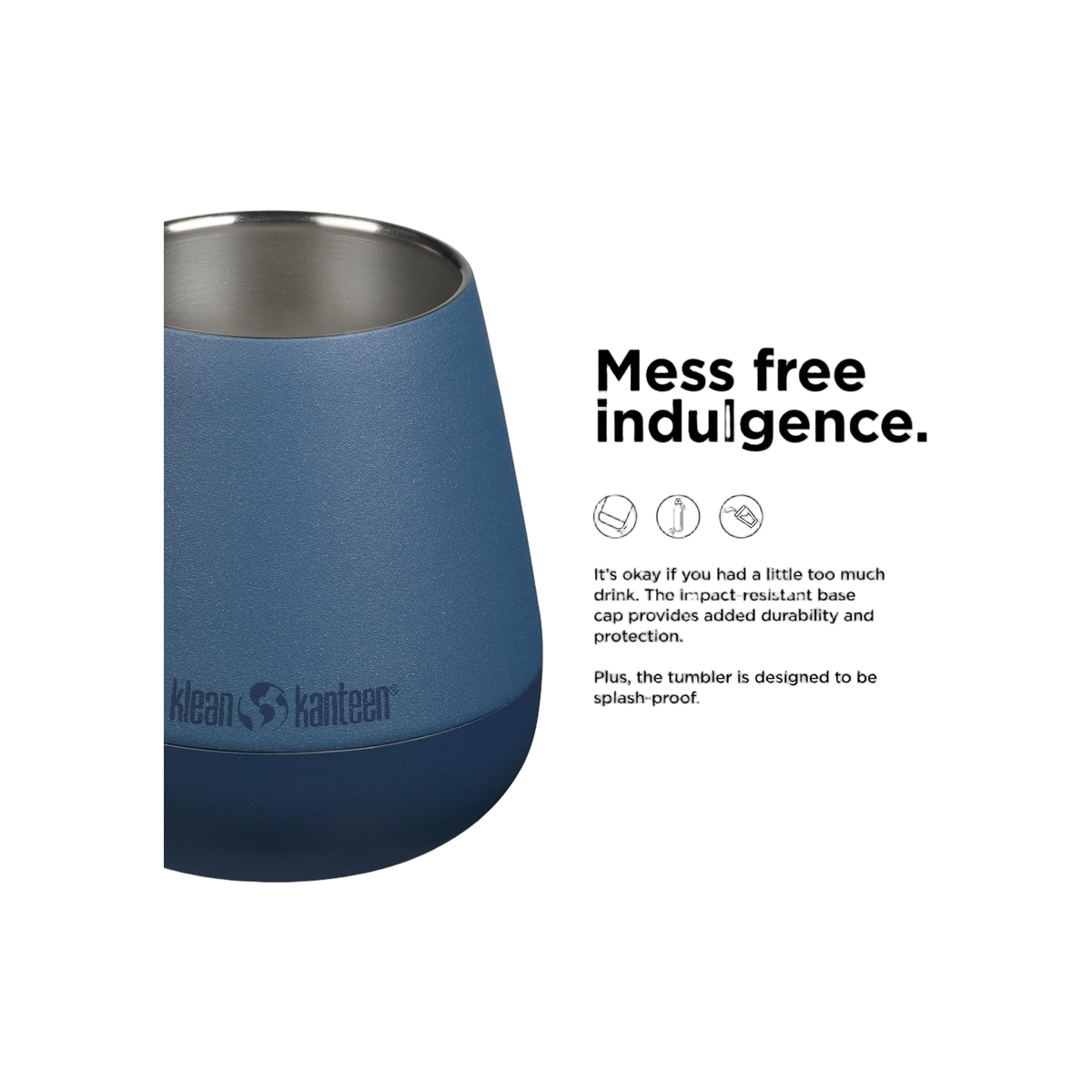 Klean Kanteen Geisoleerde Wijnbeker 296 ml