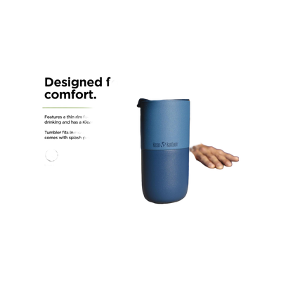 Klean Kanteen Geïsoleerde Drinkbeker 473ml met flip deksel