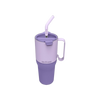 Klean Kanteen Geïsoleerde Drinkbeker 1065ml met flip-straw deksel