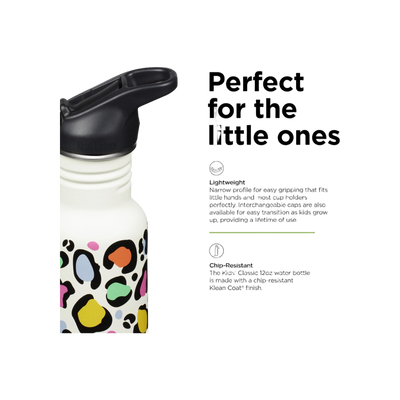 Klean Kanteen KlK 12oz Kid Classic Narrow met flipsportdop