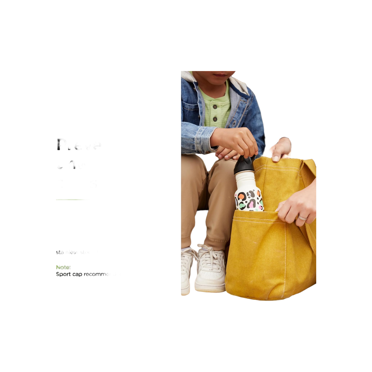 Klean Kanteen KlK 12oz Kid Classic Narrow met flipsportdop