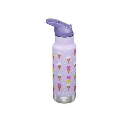 Klean Kanteen Kinder Isolatiefles Classic N met flipsportdop, 355ml/12oz.