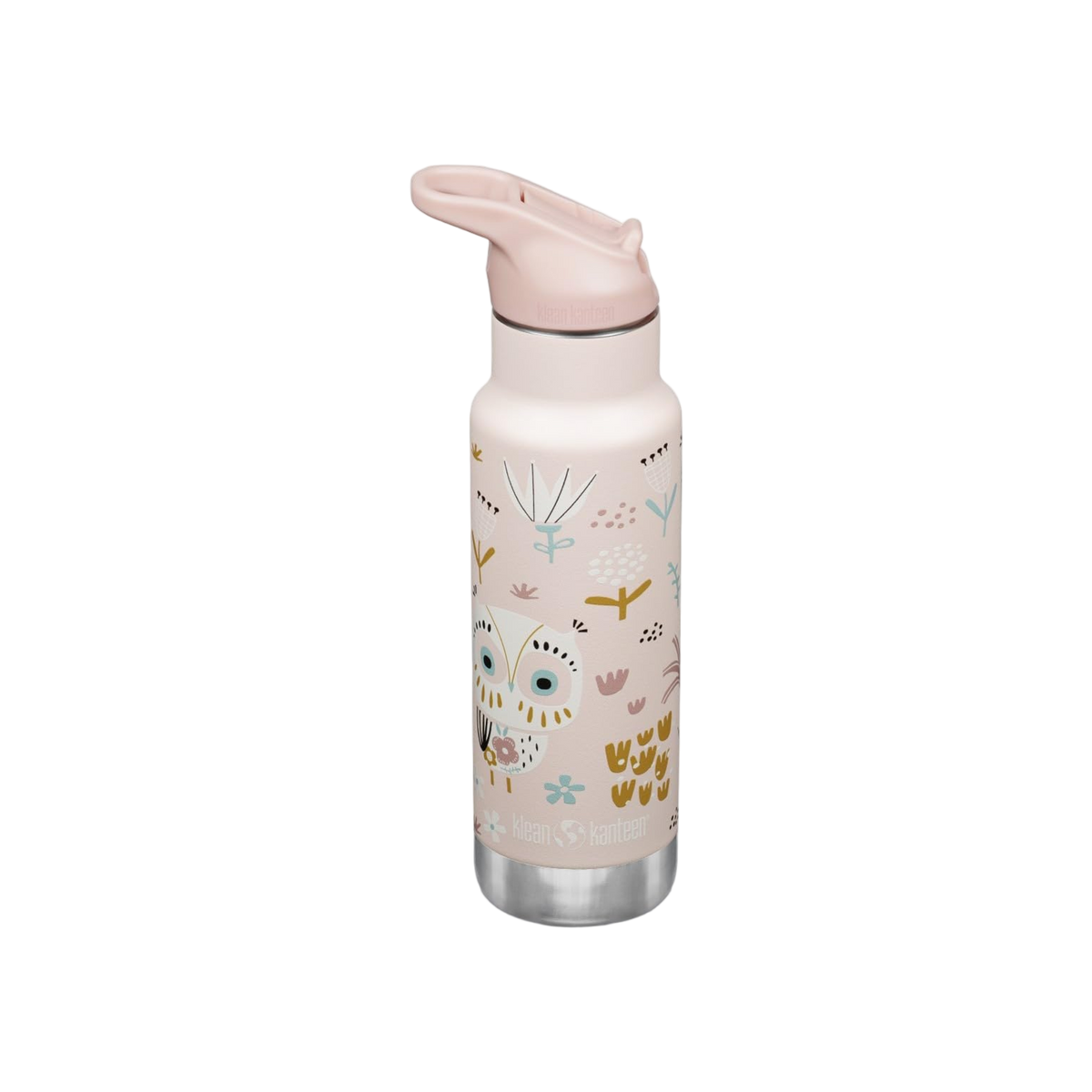 Klean Kanteen Kinder Isolatiefles Classic N met flipsportdop, 355ml/12oz.