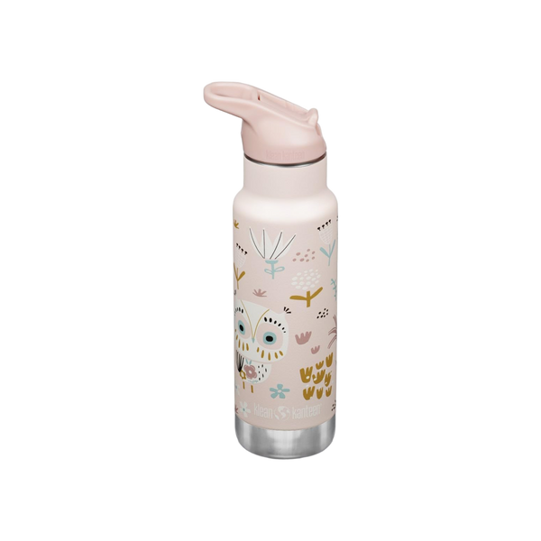 Klean Kanteen Kinder Isolatiefles Classic N met flipsportdop, 355ml/12oz.