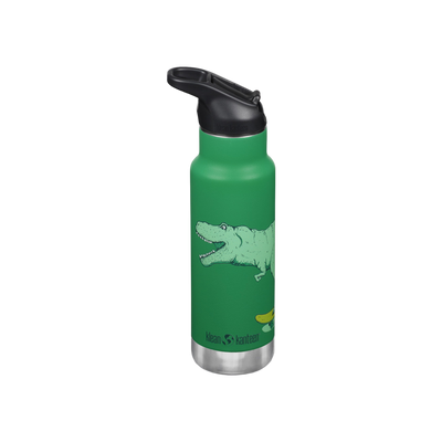 Klean Kanteen Kinder Isolatiefles Classic N met flipsportdop, 355ml/12oz.