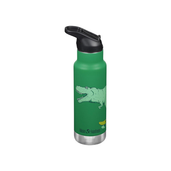 Klean Kanteen Kinder Isolatiefles Classic N met flipsportdop, 355ml/12oz.