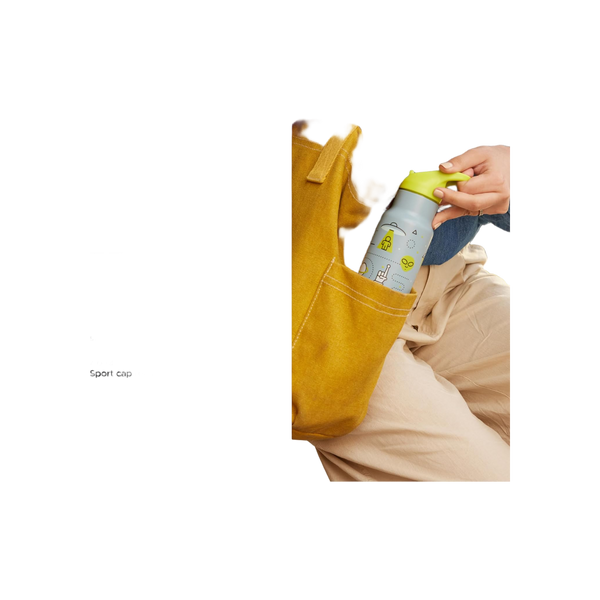 Klean Kanteen Kinder Isolatiefles Classic N met flipsportdop, 355ml/12oz.
