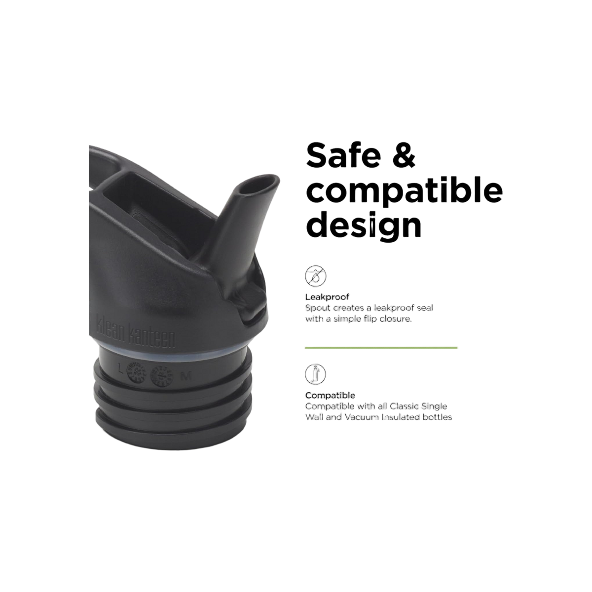 Klean Kanteen Flipsportdop (voor classic flessen)