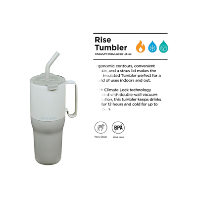 Klean Kanteen Geïsoleerde Drinkbeker 1065ml / 36oz met flip-straw deksel