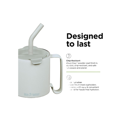 Klean Kanteen Geïsoleerde Drinkbeker 1065ml / 36oz met flip-straw deksel