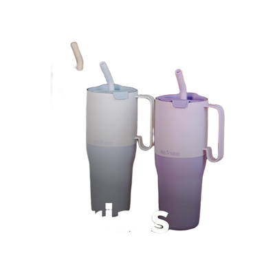 Klean Kanteen Geïsoleerde Drinkbeker 1065ml / 36oz met flip-straw deksel
