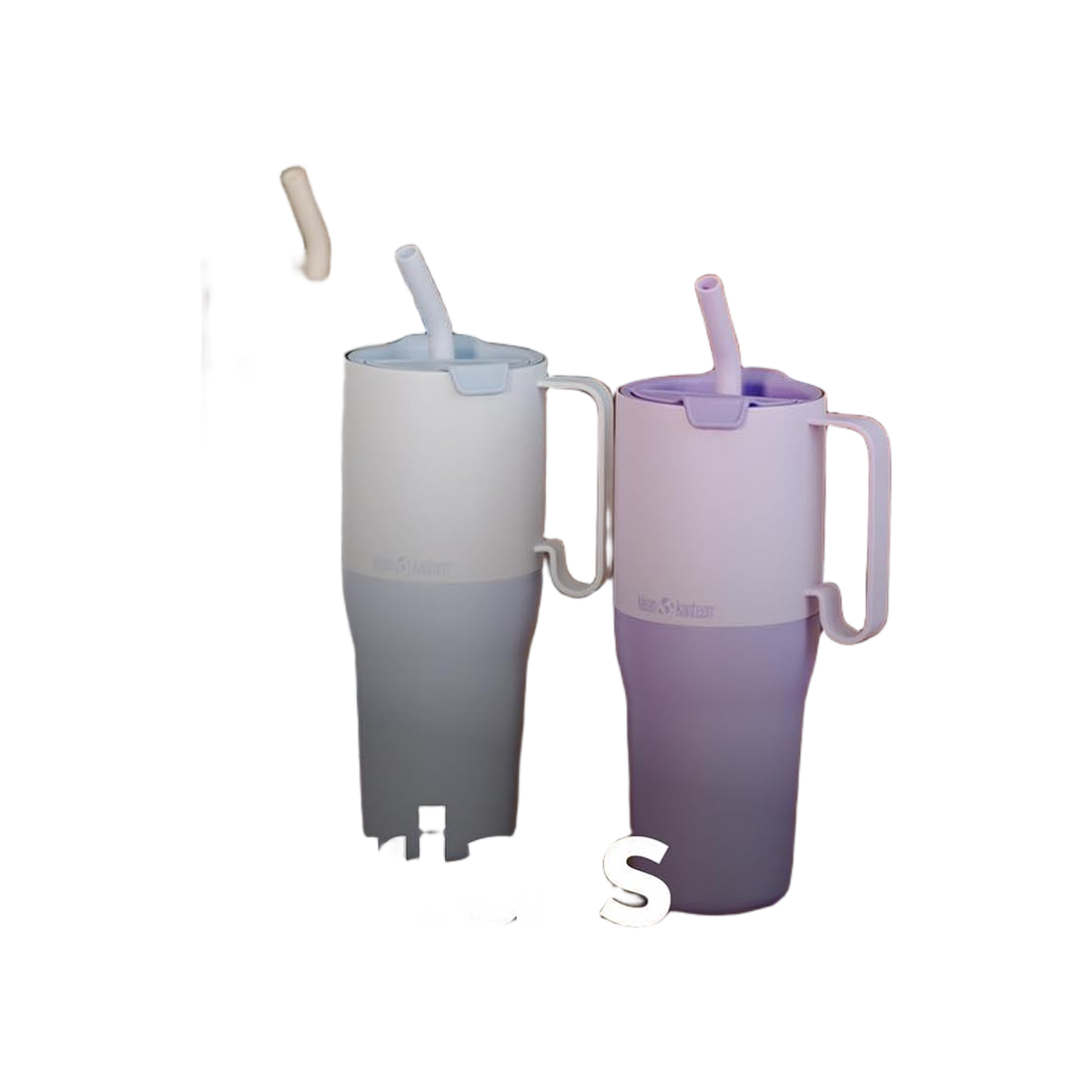 Klean Kanteen Geïsoleerde Drinkbeker 1065ml / 36oz met flip-straw deksel