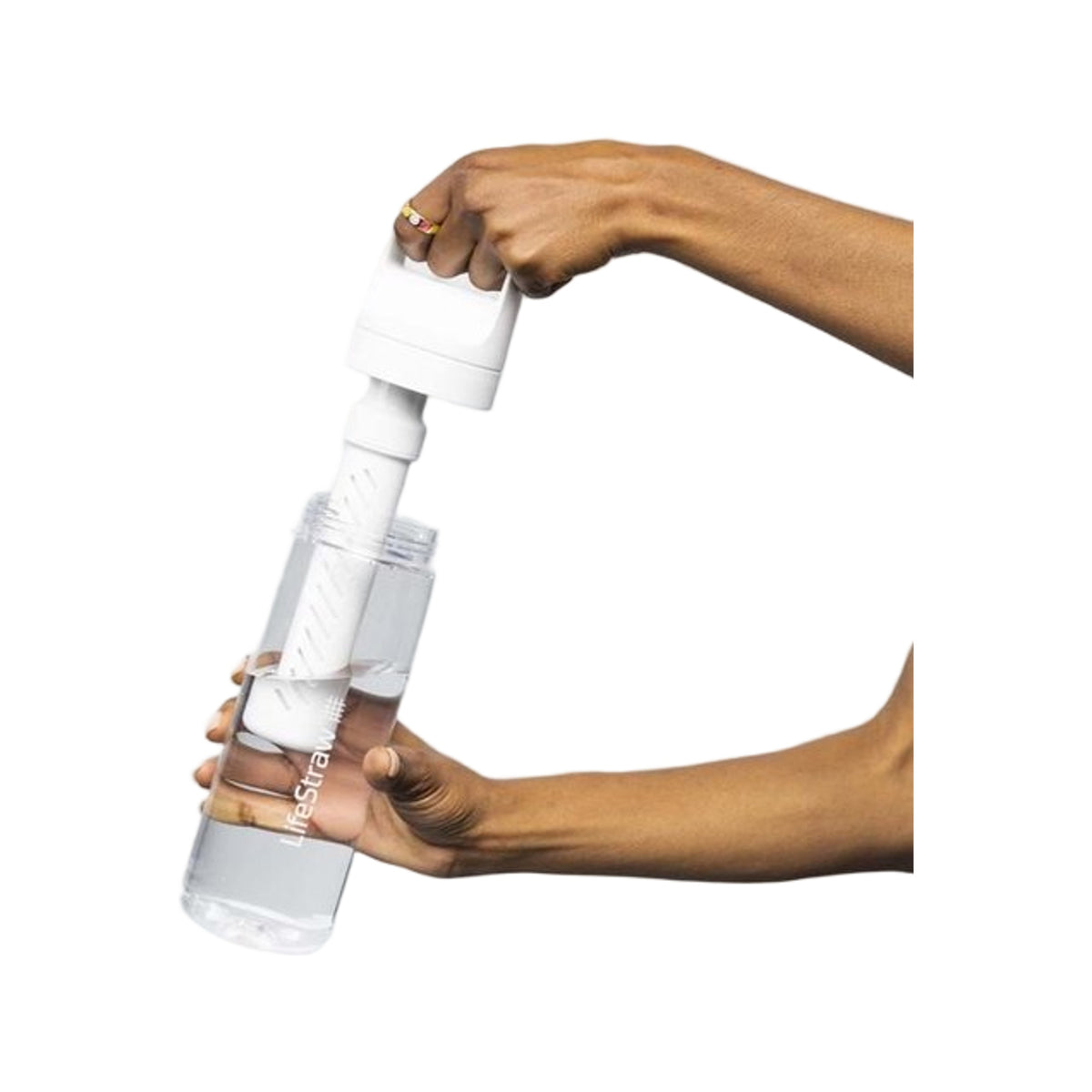 LifeStraw Go 2.0 Water Filter Bottle - 650 ml - Clear
