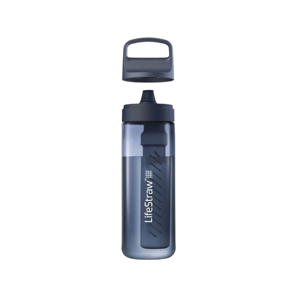 LifeStraw Go 2.0 Water Filter Bottle - 650 ml - Aegean Sea Blue