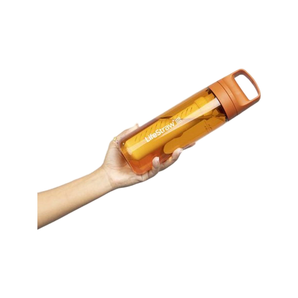 LifeStraw Go 2.0 Water Filter Bottle - 650 ml - Kyoto Orange