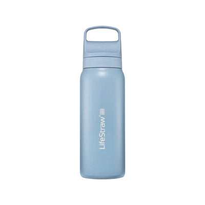 Lifestraw Go 2.0 Stainless Steel Water Filter Bottle - 700 ml - Icelandic Blue