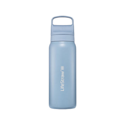 Lifestraw Go 2.0 Stainless Steel Water Filter Bottle - 700 ml - Icelandic Blue