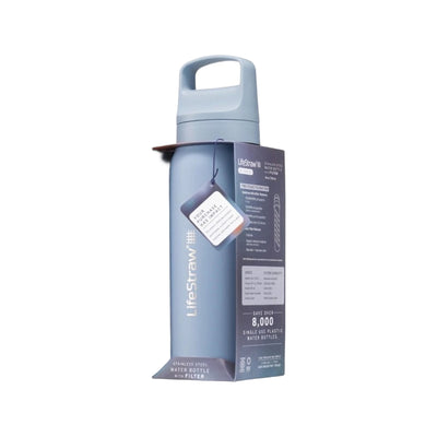 Lifestraw Go 2.0 Stainless Steel Water Filter Bottle - 700 ml - Icelandic Blue