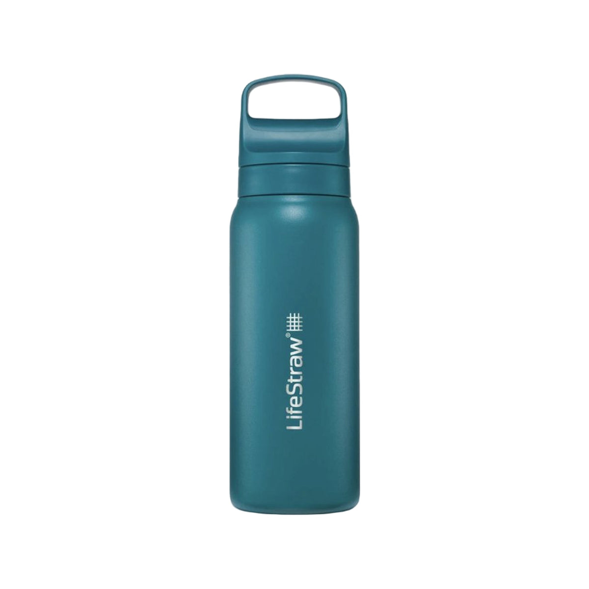 Lifestraw Go 2.0 Stainless Steel Water Filter Bottle - 700 ml - Laguna Teal