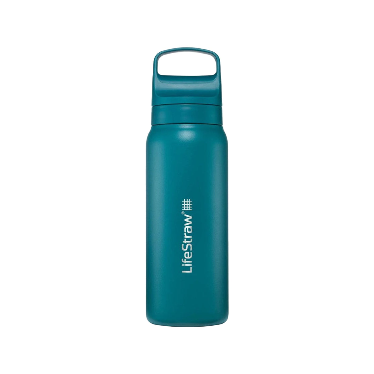 Lifestraw Go 2.0 Stainless Steel Water Filter Bottle - 700 ml - Laguna Teal