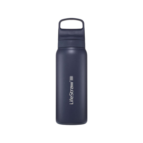 Lifestraw Go 2.0 Stainless Steel Water Filter Bottle - 700 ml - Aegean Sea Blue