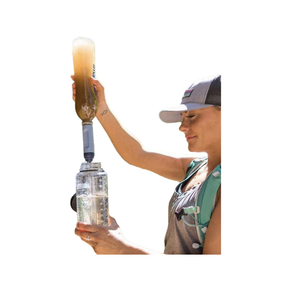 Lifestraw Peak Series Solo Personal Water Filter Straw - Mountain Blue