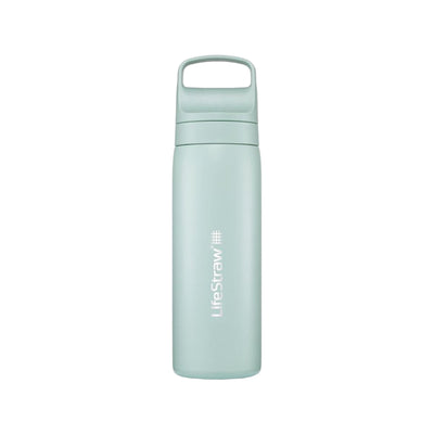 LifeStraw Go 2.0 Stainless Steel Water Filter Bottle - 500 ml - Seafoam