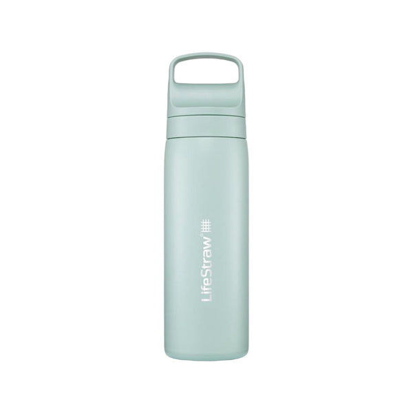 LifeStraw Go 2.0 Stainless Steel Water Filter Bottle - 500 ml - Seafoam